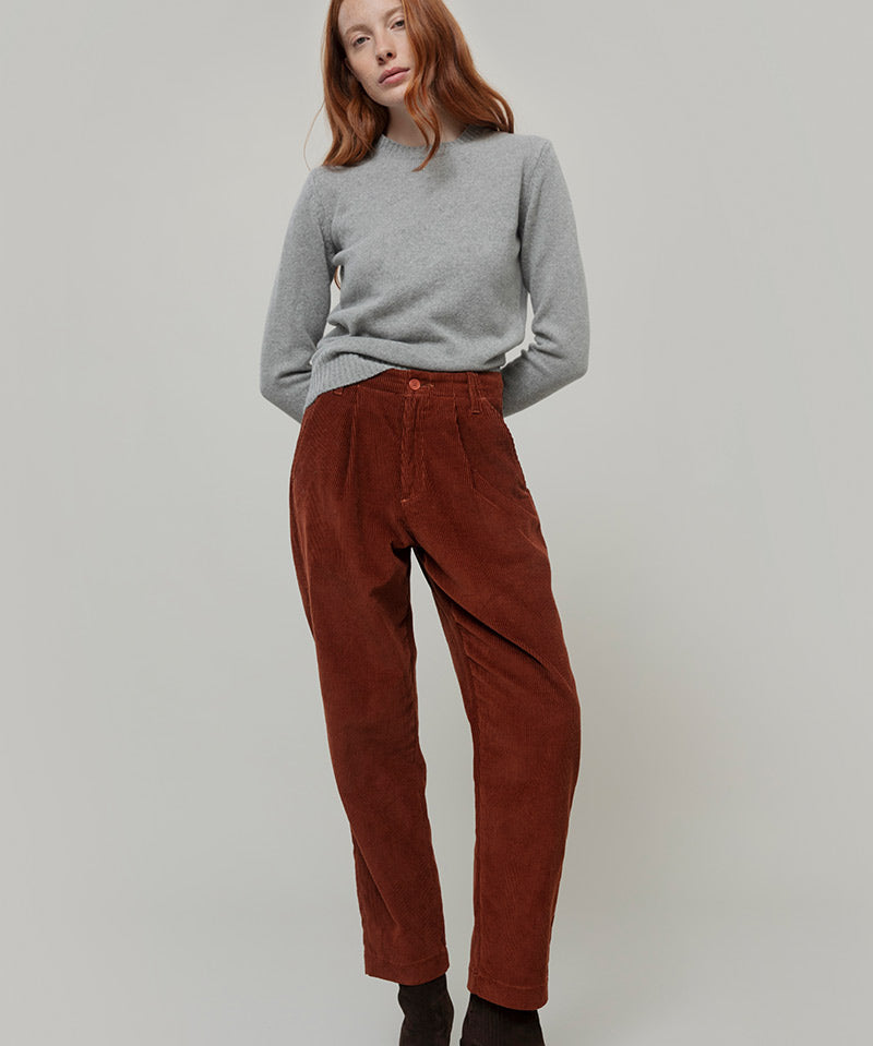Grigio Calce | Maglia Donna Lana Rigenerata Laura