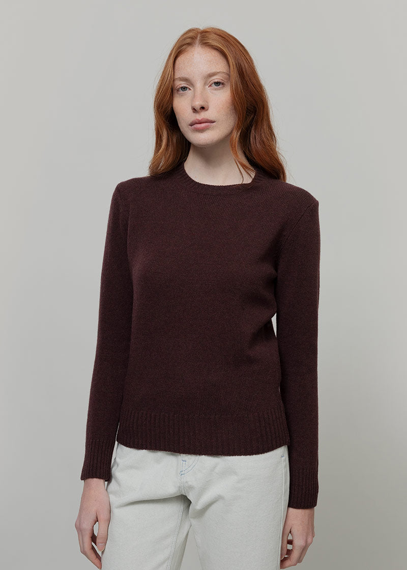 Maglia Donna Lana Rigenerata Laura - Rifò Lab Moda circolare made in Italy
Marrone Caffé