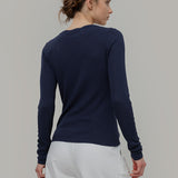 Maglia Girocollo Donna Viscosa Mireia - Rifò Lab Moda circolare made in Italy