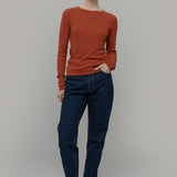 Maglia Girocollo Donna Viscosa Mireia - Rifò Lab Moda circolare made in Italy