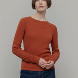 Maglia Girocollo Donna Viscosa Mireia - Rifò Lab Moda circolare made in Italy