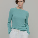 Maglia Girocollo Donna Viscosa Mireia - Rifò Lab Moda circolare made in Italy