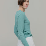 Maglia Girocollo Donna Viscosa Mireia - Rifò Lab Moda circolare made in Italy