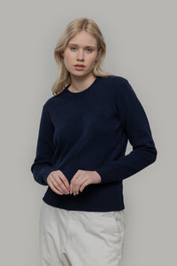 Blu Mora | Maglia Donna Lana Rigenerata Laura