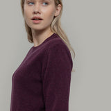 Maglia Girocollo Donna Lana Rigenerata Laura Viola - Rifò Lab Moda circolare made in Italy