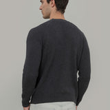 Maglia cotone uomo - Maglioncino di cotone uomo - Moda Circolare made in Itay Rifò