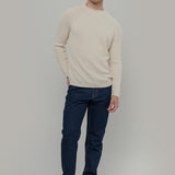 Maglia cotone uomo - Maglioncino di cotone uomo - Moda Circolare made in Itay Rifò