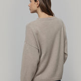 Maglione Oversize Donna Cashmere Lilla Marilena - Rifò
Beige Sabbia