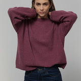 Maglione Oversize Donna Cashmere Lilla Marilena - Rifò
Rosso Marsala