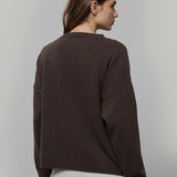 Maglione Oversize Donna Cashmere Lilla Marilena - Rifò
Marrone Corteccia