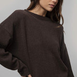 Maglione Oversize Donna Cashmere Lilla Marilena - Rifò
Marrone Corteccia