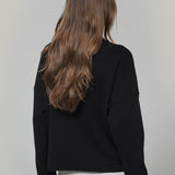 Maglione Oversize Donna Cashmere Lilla Marilena - Rifò
Nero Ardesia