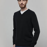 Maglione Nero con Scollo a V Uomo Cashmere Riciclato Flavio - Rifò Lab Moda circolare made in Italy
Nero Ardesia