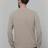 Maglione Scollo a V Uomo Cashmere Riciclato Flavio - Rifò Lab Moda circolare made in Italy
Beige Sabbia