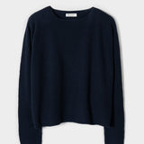 Maglia Donna Cashmere Rigenerato Dorotea Rifò Moda Circolare Made in Italy - Blu