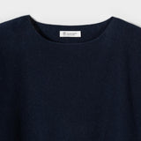 Maglia Donna Cashmere Rigenerato Dorotea Rifò Moda Circolare Made in Italy - Blu