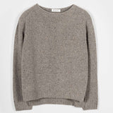 Maglia Donna Cashmere Rigenerato Eloisa Beige - Rifò Lab Moda circolare made in Italy