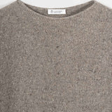 Maglia Donna Cashmere Rigenerato Eloisa Beige - Rifò Lab Moda circolare made in Italy