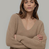 Maglia Donna Cashmere Rigenerato Ester - Rifò Lab Moda circolare made in Italy