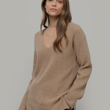 Maglia Donna Cashmere Rigenerato Ester - Rifò Lab Moda circolare made in Italy