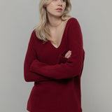 Maglia Donna Cashmere Rigenerato Ester - Rifò Lab Moda circolare made in Italy