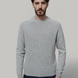 Maglione Uomo Alpaca Riciclata Grigio Silvano - Rifò Lab Moda circolare made in Italy
