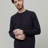 Maglione Cashmere Uomo Invernale Girocollo Amedeo - Rifò Lab Moda circolare made in Italy
Bicolor Blu Marrone 