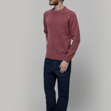 Maglia Cashmere Uomo Donegal Girocollo Biagio - Rifò Lab Moda circolare made in Italy