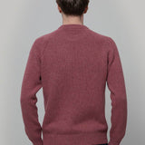 Maglia Cashmere Uomo Donegal Girocollo Biagio - Rifò Lab Moda circolare made in Italy