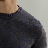 Maglione Cashmere Girocollo Uomo Romeo - Rifò Lab Moda circolare made in Italy
Blu Violato
