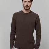 Maglione Cashmere Girocollo Uomo Romeo - Rifò Lab Moda circolare made in Italy
Marrone Corteccia