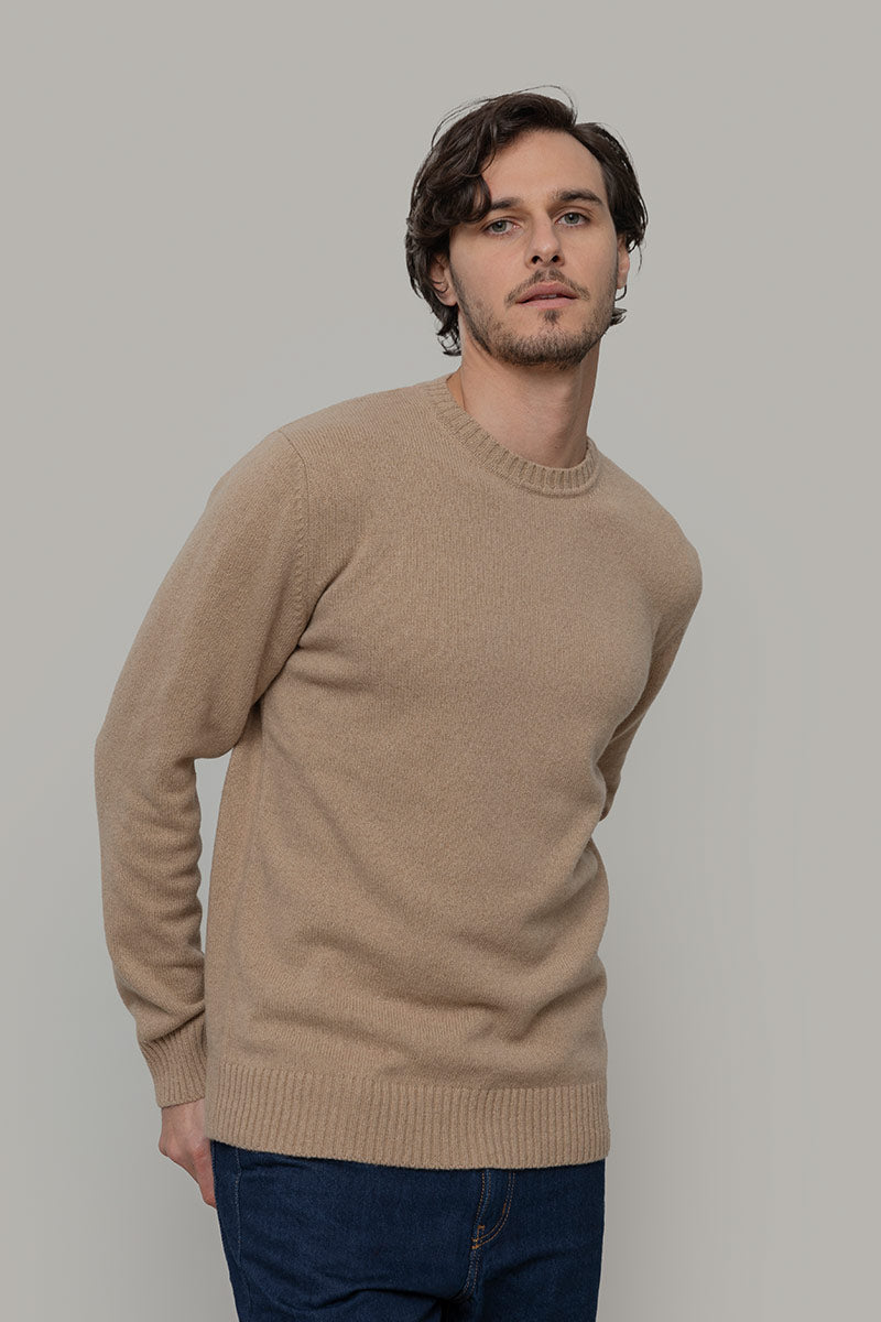 Maglia Uomo Cashmere Rigenerato Romeo - Rifò Lab Moda circolare made in Italy
