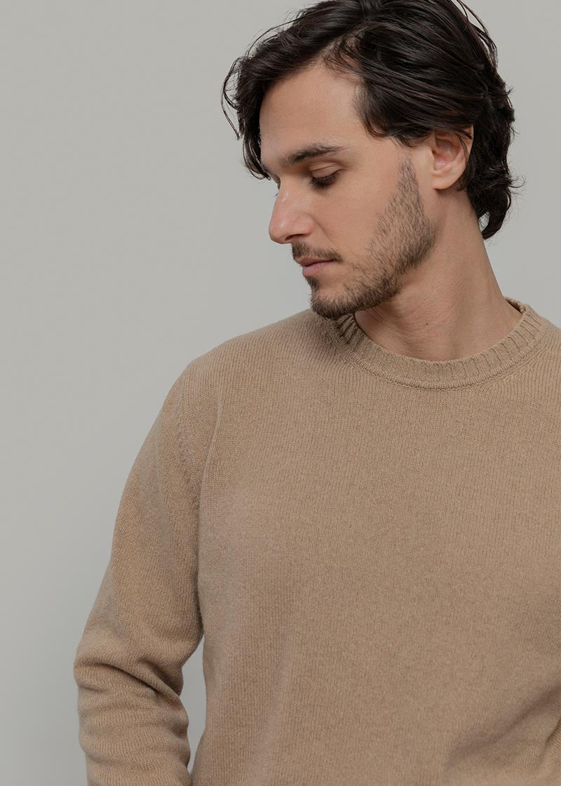 Maglia Uomo Cashmere Rigenerato Romeo - Rifò Lab Moda circolare made in Italy