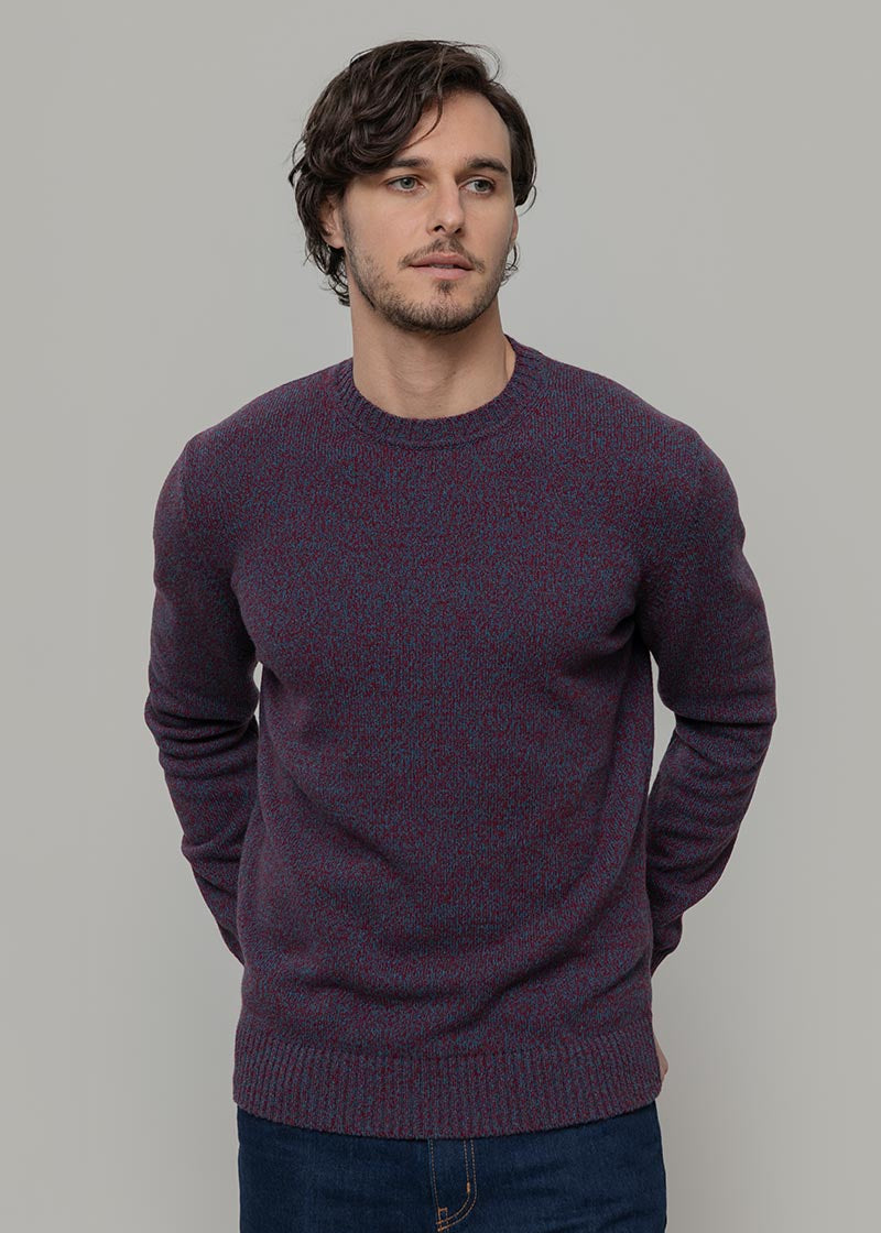 Maglia Uomo Cashmere Rigenerato Romeo - Rifò Lab Moda circolare made in Italy