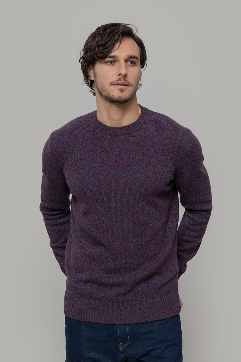 Maglia Uomo Cashmere Rigenerato Romeo - Rifò Lab Moda circolare made in Italy
