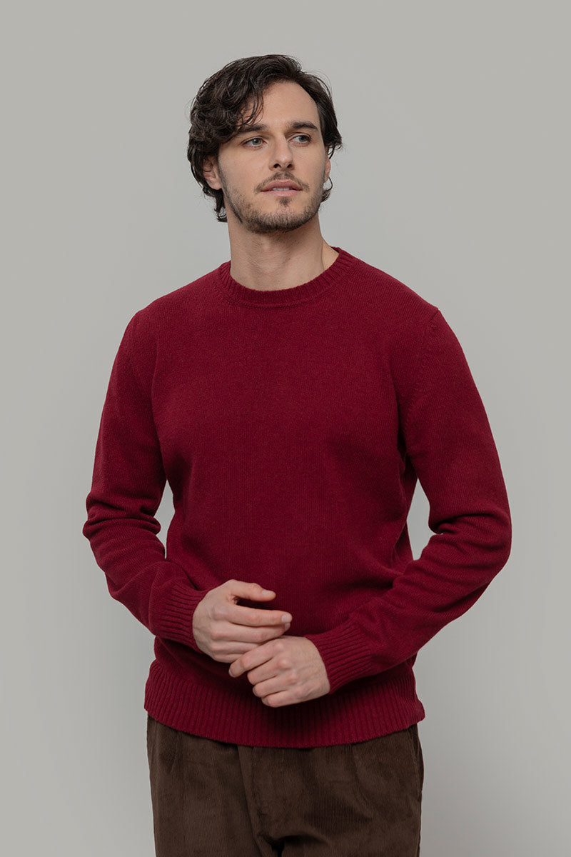 Maglia Uomo Cashmere Rigenerato Romeo - Rifò Lab Moda circolare made in Italy