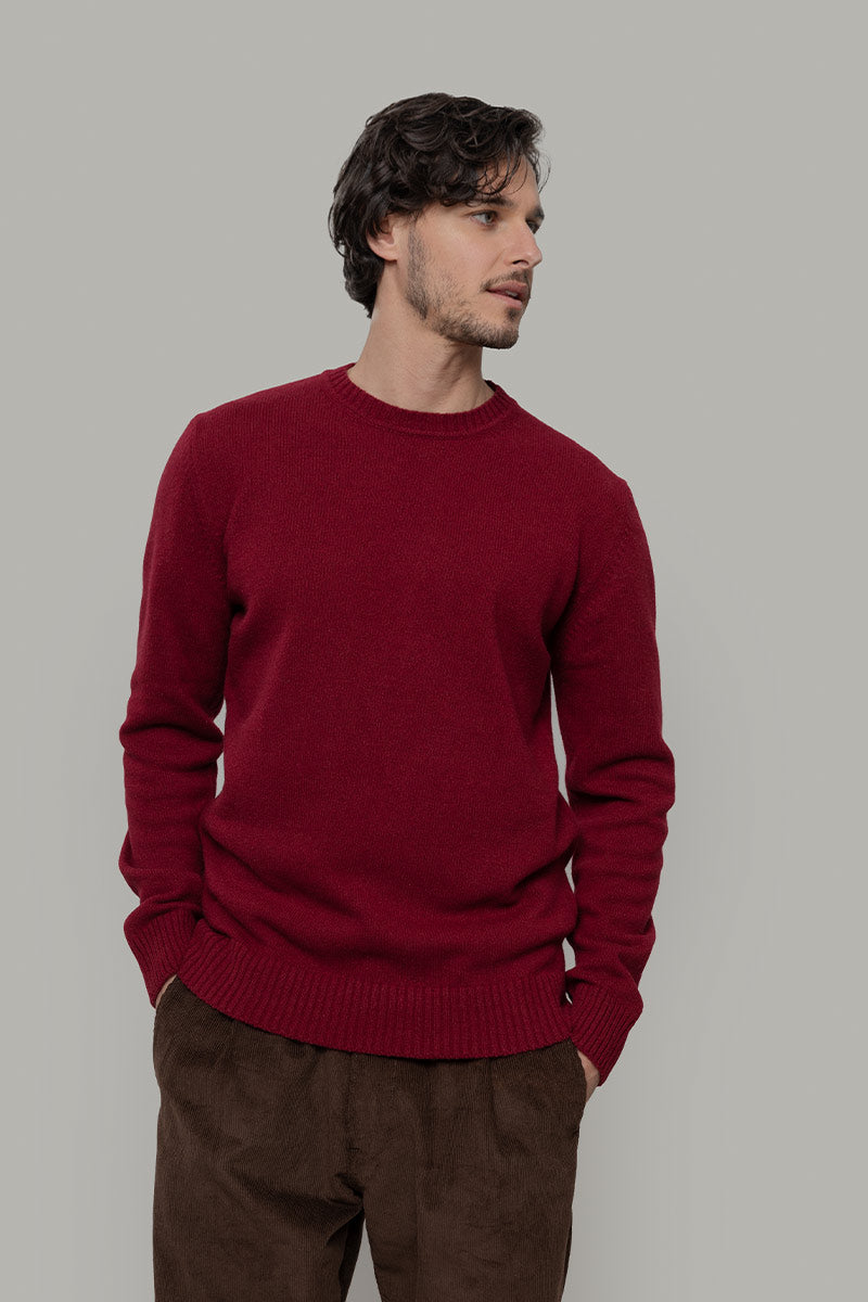 Maglia Uomo Cashmere Rigenerato Romeo - Rifò Lab Moda circolare made in Italy