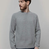 Maglione Girocollo Uomo Cashmere Sante - Rifò Lab Moda circolare made in Italy
Grigio Calce