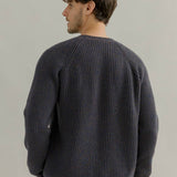 Maglione Girocollo Uomo Cashmere Sante - Rifò Lab Moda circolare made in Italy
Blu Violato