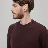 Maglia Uomo Lana Rigenerata Ferruccio - Rifò Lab Moda circolare made in Italy
Marrone Caffé