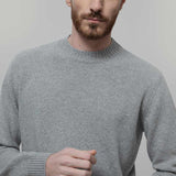 Maglia Uomo Lana Rigenerata Ferruccio - Rifò Lab Moda circolare made in Italy
Grigio Calce