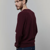 Maglioncino Uomo Lana Extrafine Maglia Girocollo Massimo - Rifò Lab Moda circolare made in Italy
Viola Uva