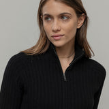 Cardigan Zip Donna Lana Rigenerata Ornella - Rifò Lab Moda circolare made in Italy