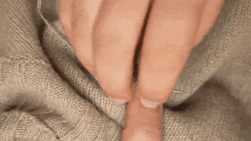 maglione bucato rammendatrice rifò servizio di riparazione maglieria