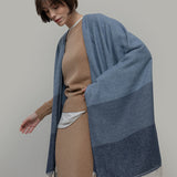 Mantella Poncho Donna Cotone Rigenerato Mila - Rifò Lab Moda circolare made in Italy 