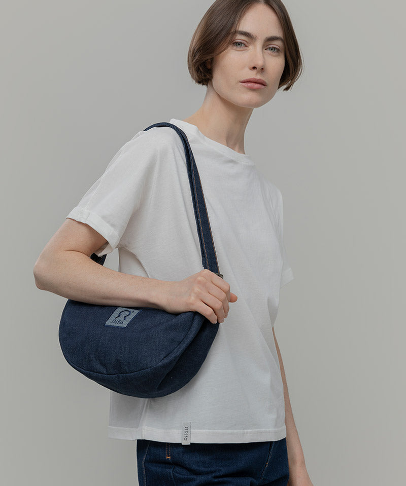 Marsupio Jeans Denim Tommi Indigo - Rifò