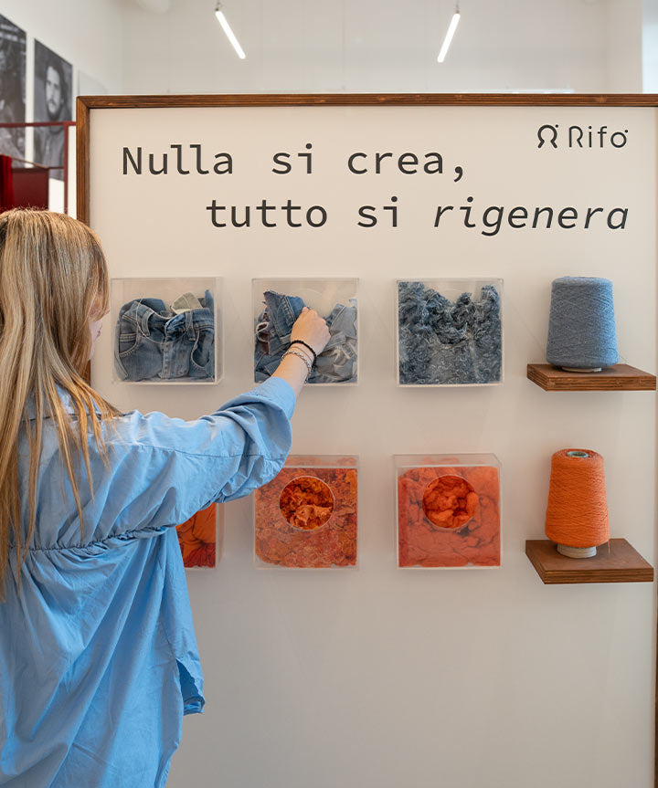 Arriviamo anche a Firenze, nel nuovo Circular Fashion Hub, uno spazio dedicato alla moda circolare condiviso con il brand spagnolo Ecoalf.Ci trovi in Manifattura Tabacchi, via delle Cascine 35 - building B6.