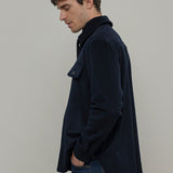 Overshirt Giacca Lana Donna e Uomo Unisex Lana Rigenerata - Rifò Lab Moda circolare made in Italy 