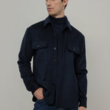 Overshirt Giacca Lana Donna e Uomo Unisex Lana Rigenerata - Rifò Lab Moda circolare made in Italy 