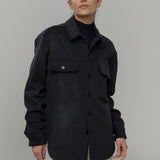 Overshirt Giacca Lana Donna e Uomo Unisex Lana Rigenerata - Rifò Lab Moda circolare made in Italy 